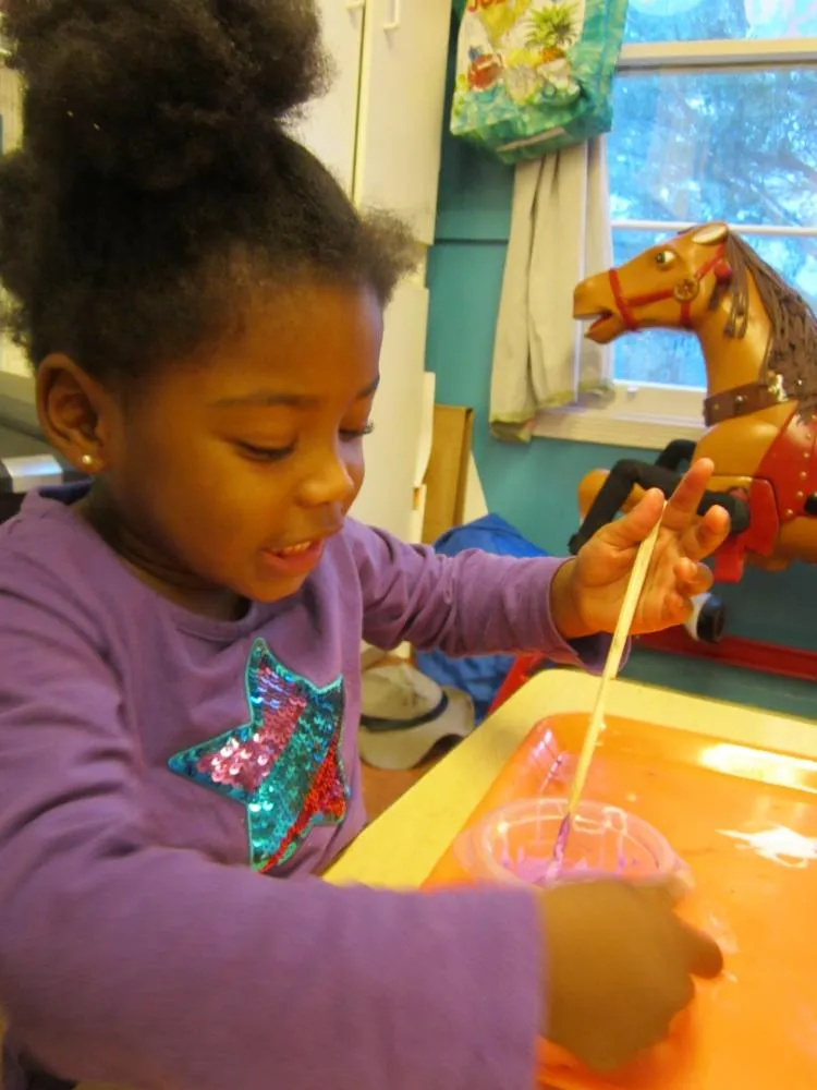 Children exploring together at school